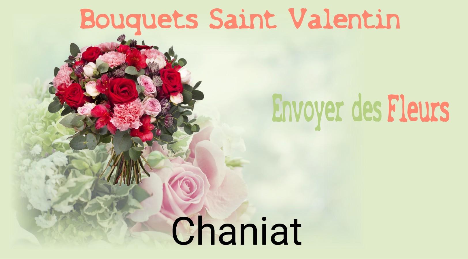 Roses de Saint-Valentin livrées à Chaniat